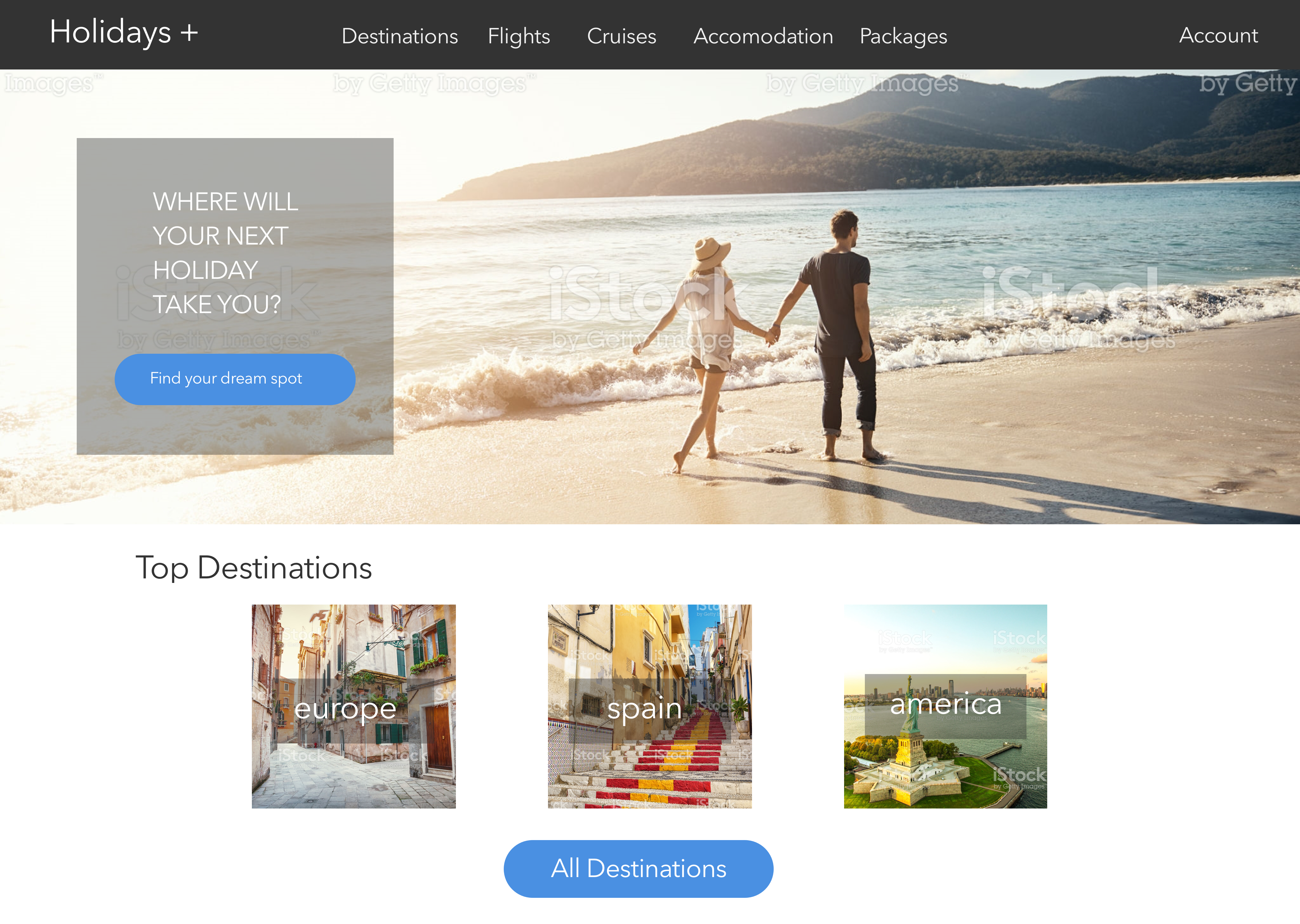 Holidays+ Sketch Mockup Image